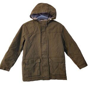 Boys Old Navy Coat Green Size L 10/12